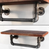 19th Century Industrial Pipe Shelves - POPvault