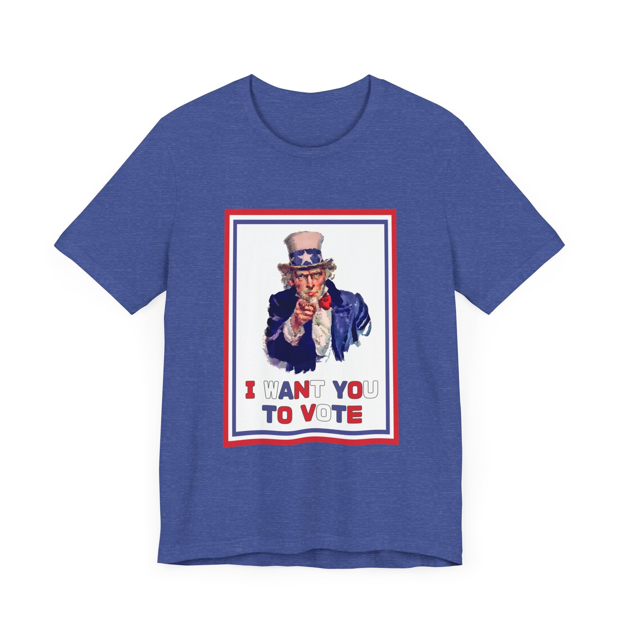 POP Culture Classics Get Out and Vote Unisex Jersey Short Sleeve T-Shirt