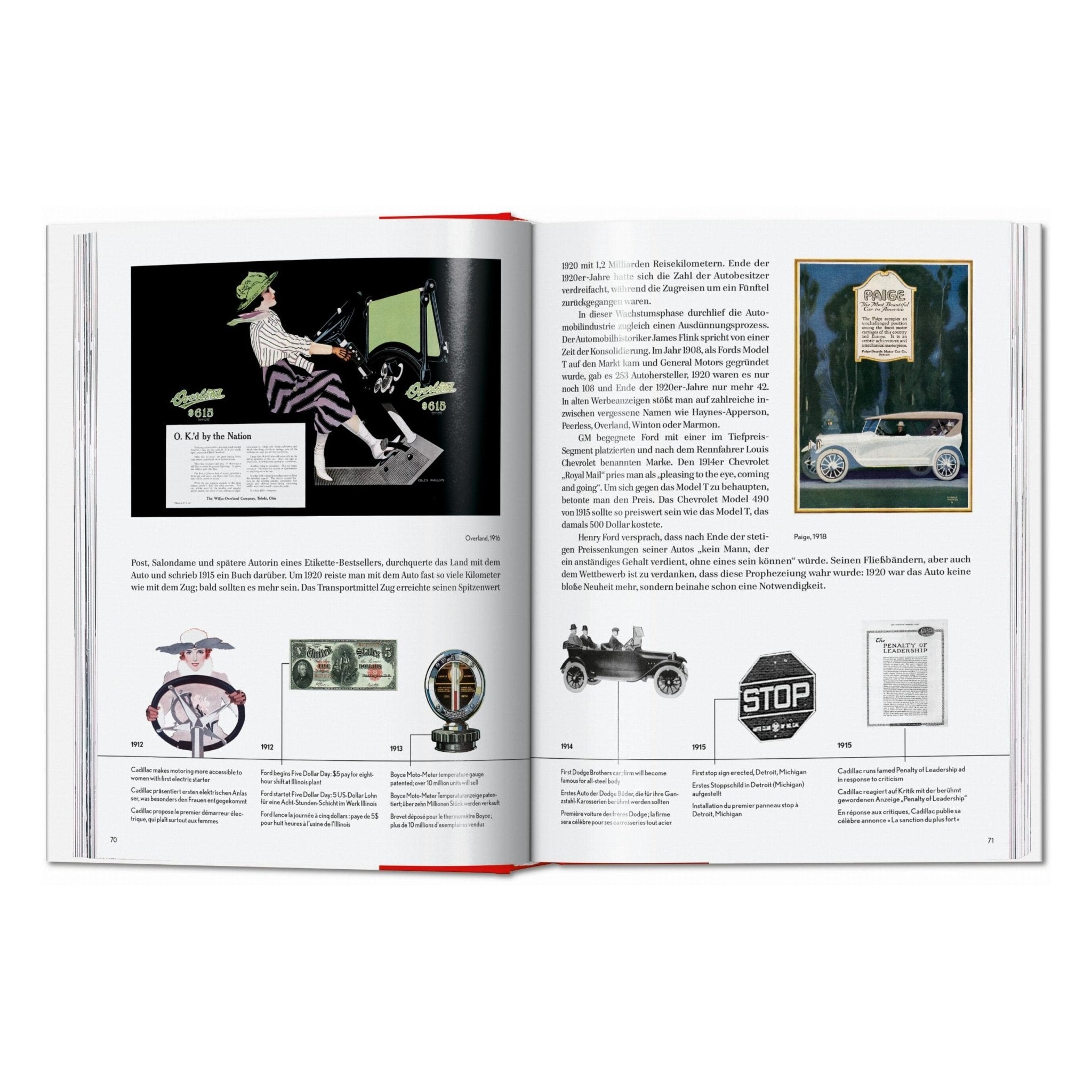 20th Century Classic Cars (German, French, English)-POPvault