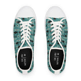 Mid-Century Retro Coolest Kitty Cats Low Top Women's Casual Canvas Sneakers