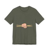 POP Culture Classics Drum Sticks Unisex Jersey Short Sleeve T-Shirt