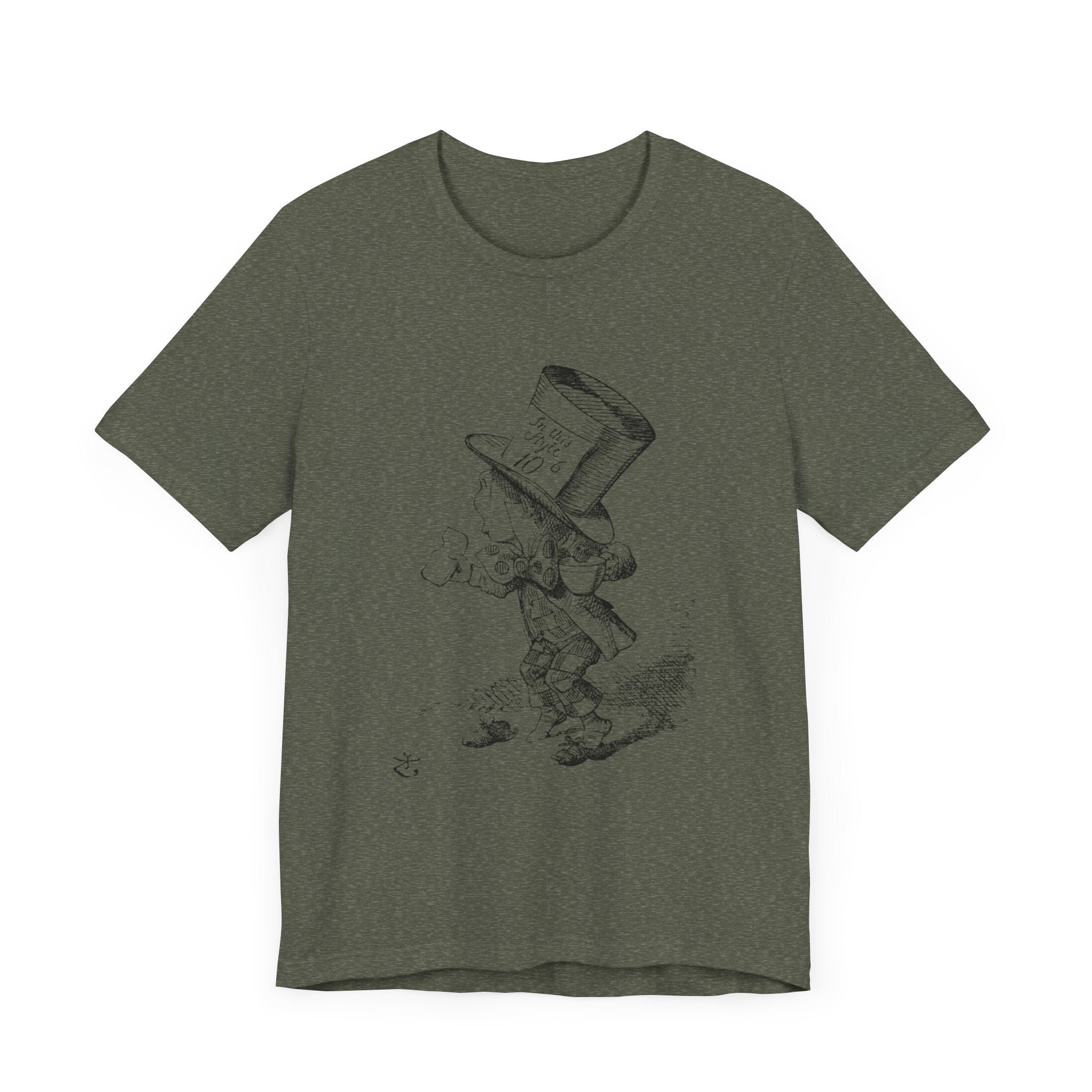 POP Culture Classics Mad Hatter Unisex Jersey Short Sleeve T-Shirt