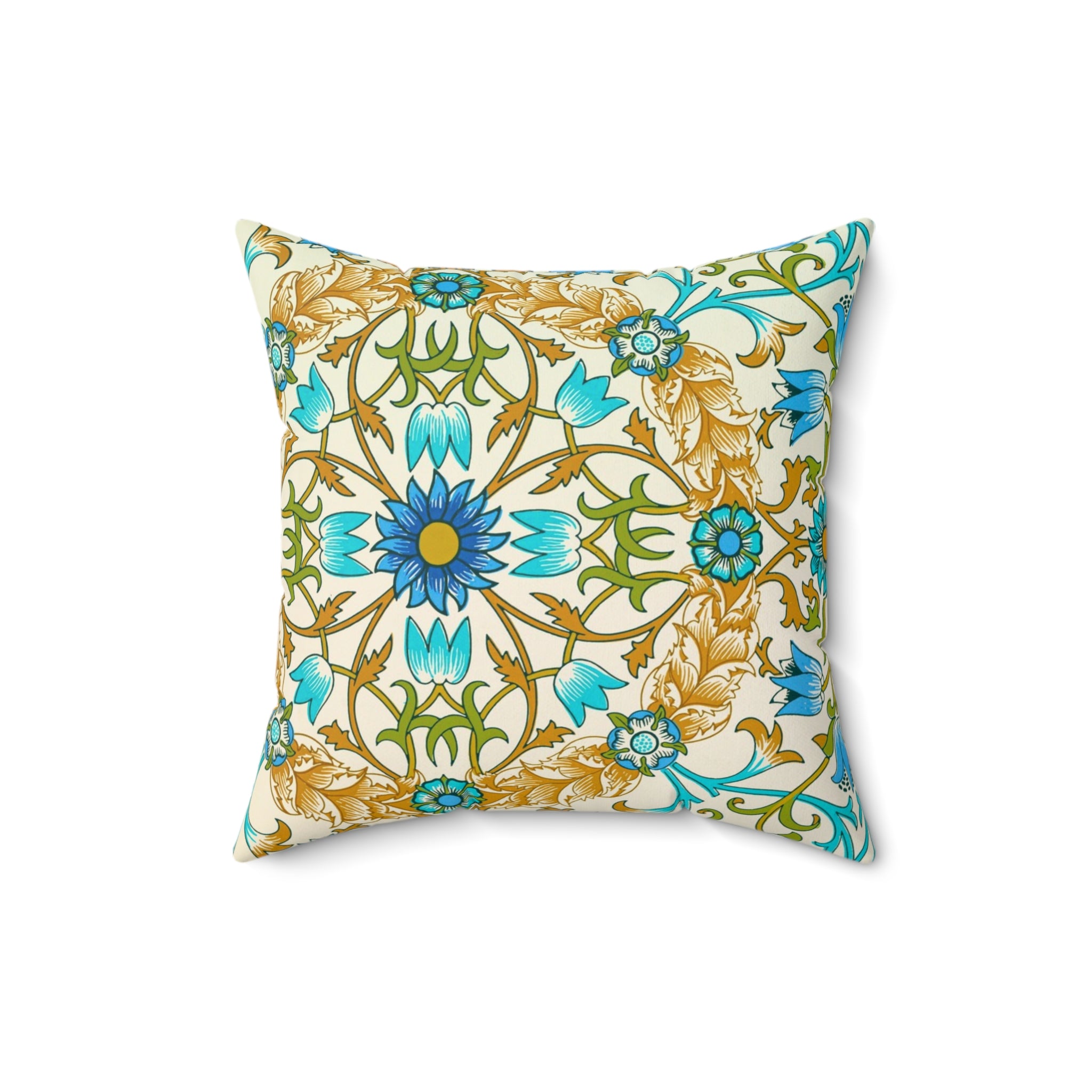 Masters of Art William Morris Cray Square Indoor Accent Pillow V.10