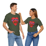 Custom Retro - a - go - go Series Love Me Color Unisex Jersey Short Sleeve T - Shirt - POPvault