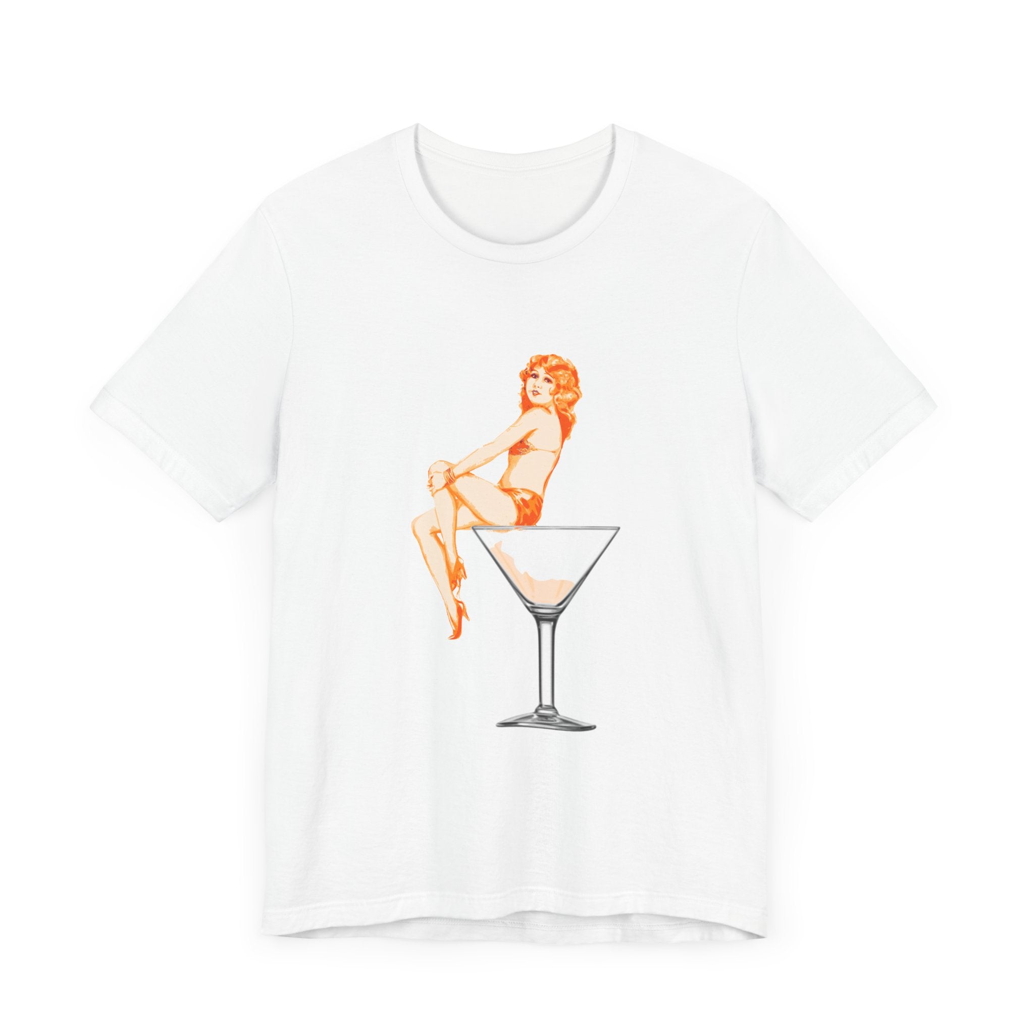 POP Culture Classics Martini Girl Unisex Jersey Short Sleeve T-Shirt