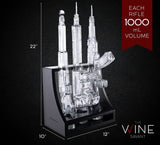 3 Gun Whiskey Decanter Set AR15, AK47, & Rifle Gun 1000ml - POPvault