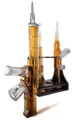 3 Gun Whiskey Decanter Set AR15, AK47, & Rifle Gun 1000ml - POPvault