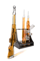 3 Gun Whiskey Decanter Set AR15, AK47, & Rifle Gun 1000ml - POPvault