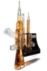 3 Gun Whiskey Decanter Set AR15, AK47, & Rifle Gun 1000ml - POPvault