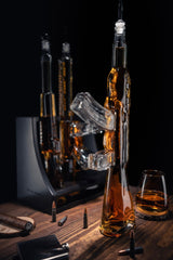 3 Gun Whiskey Decanter Set AR15, AK47, & Rifle Gun 1000ml - POPvault