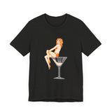 POP Culture Classics Martini Girl Unisex Jersey Short Sleeve T-Shirt