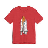 POP Culture Classics Space Shuttle Unisex Jersey Short Sleeve T-Shirt