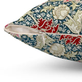 Masters of Art William Morris Cray Square Indoor Accent Pillow V.1