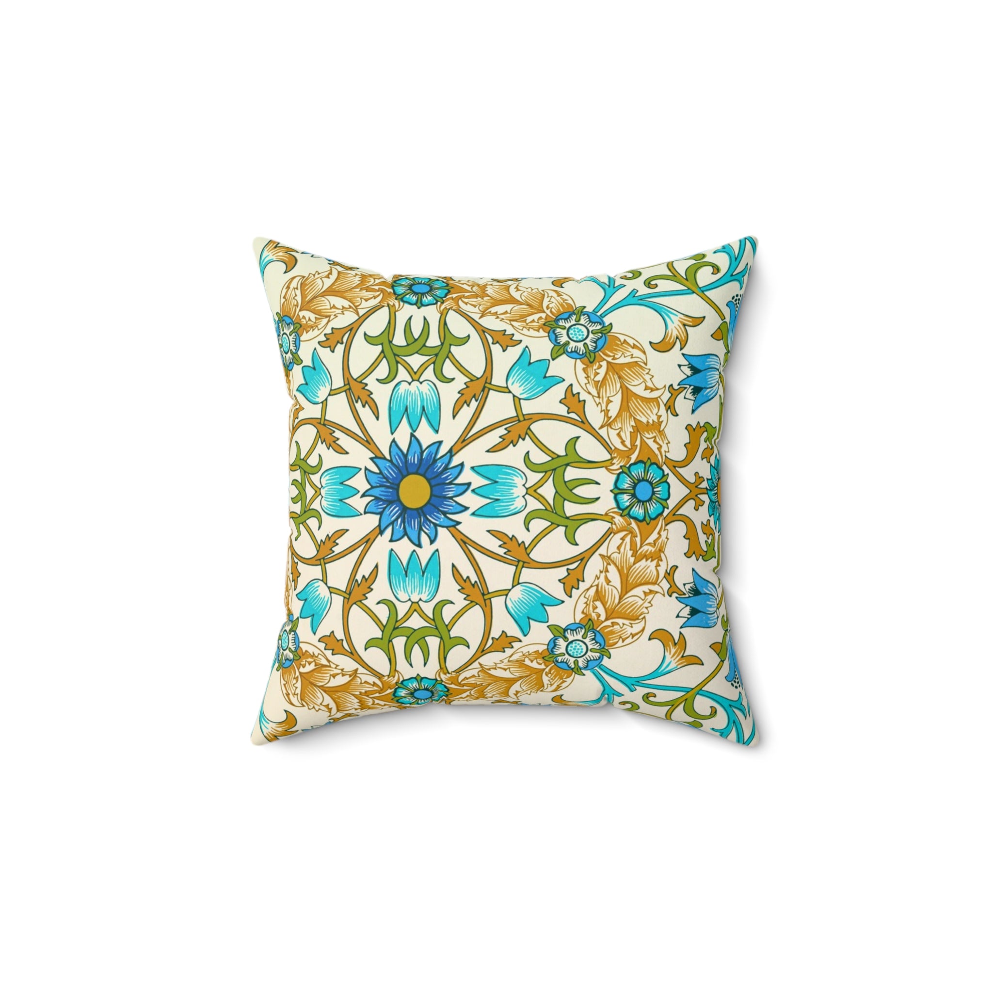Masters of Art William Morris Cray Square Indoor Accent Pillow V.10