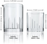 360 Rotating Old Fashioned Glass Set With Mixing Pitchers - POPvault