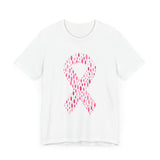 POP Culture Classics Pink Ribbons Unisex Jersey Short Sleeve T-Shirt