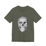 POP Culture Classics Skull B & W Unisex Jersey Short Sleeve T-Shirt