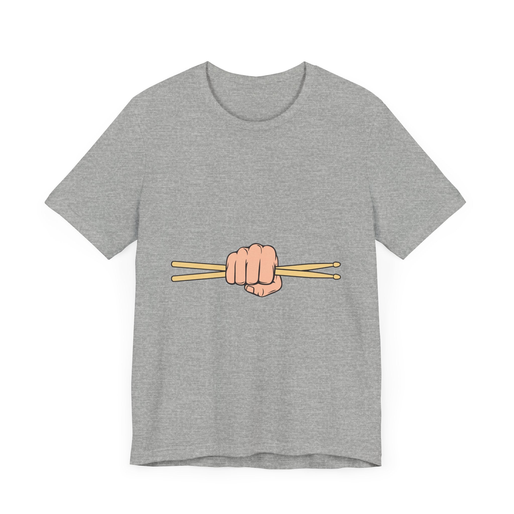 POP Culture Classics Drum Sticks Unisex Jersey Short Sleeve T-Shirt