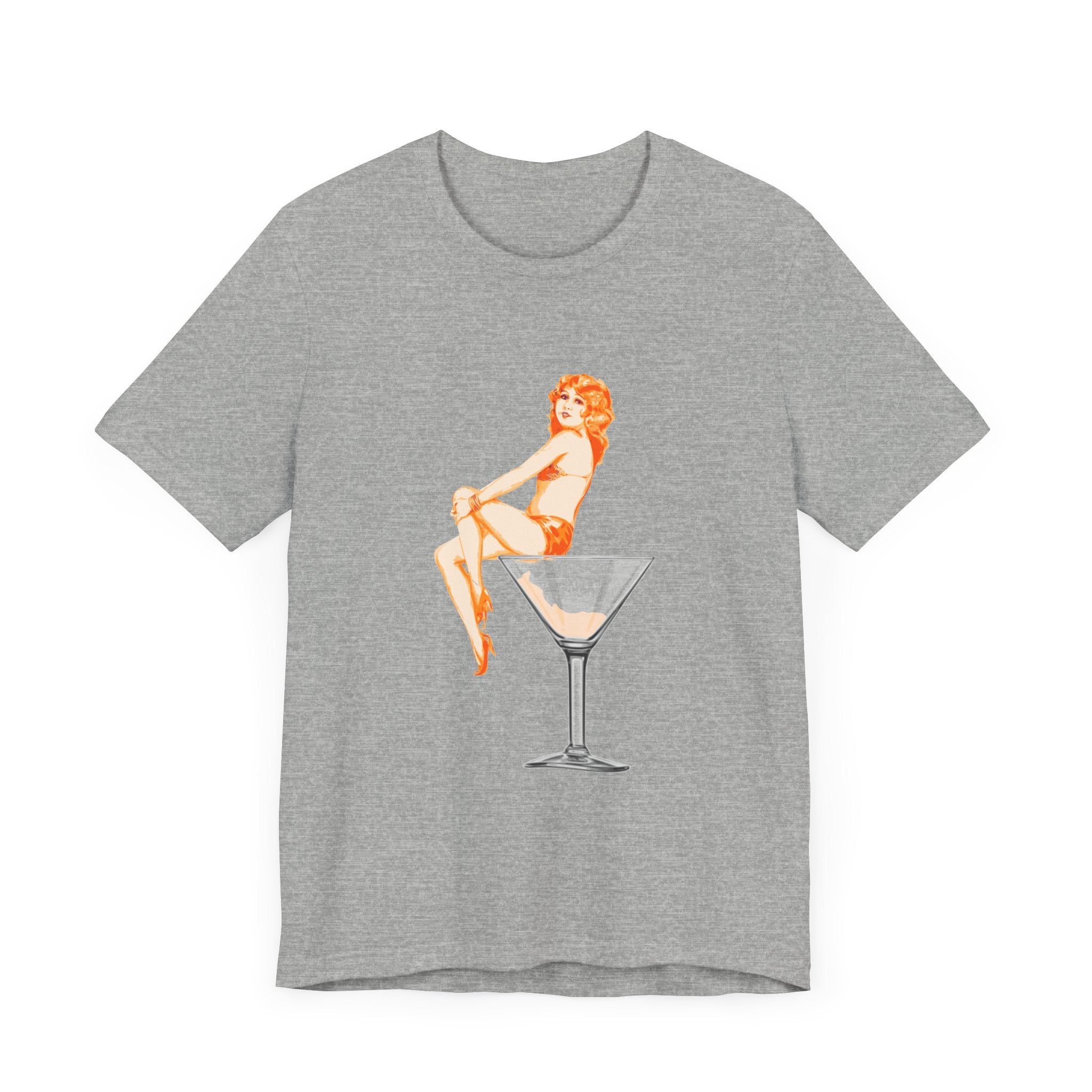 POP Culture Classics Martini Girl Unisex Jersey Short Sleeve T-Shirt