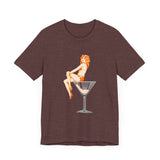 POP Culture Classics Martini Girl Unisex Jersey Short Sleeve T-Shirt