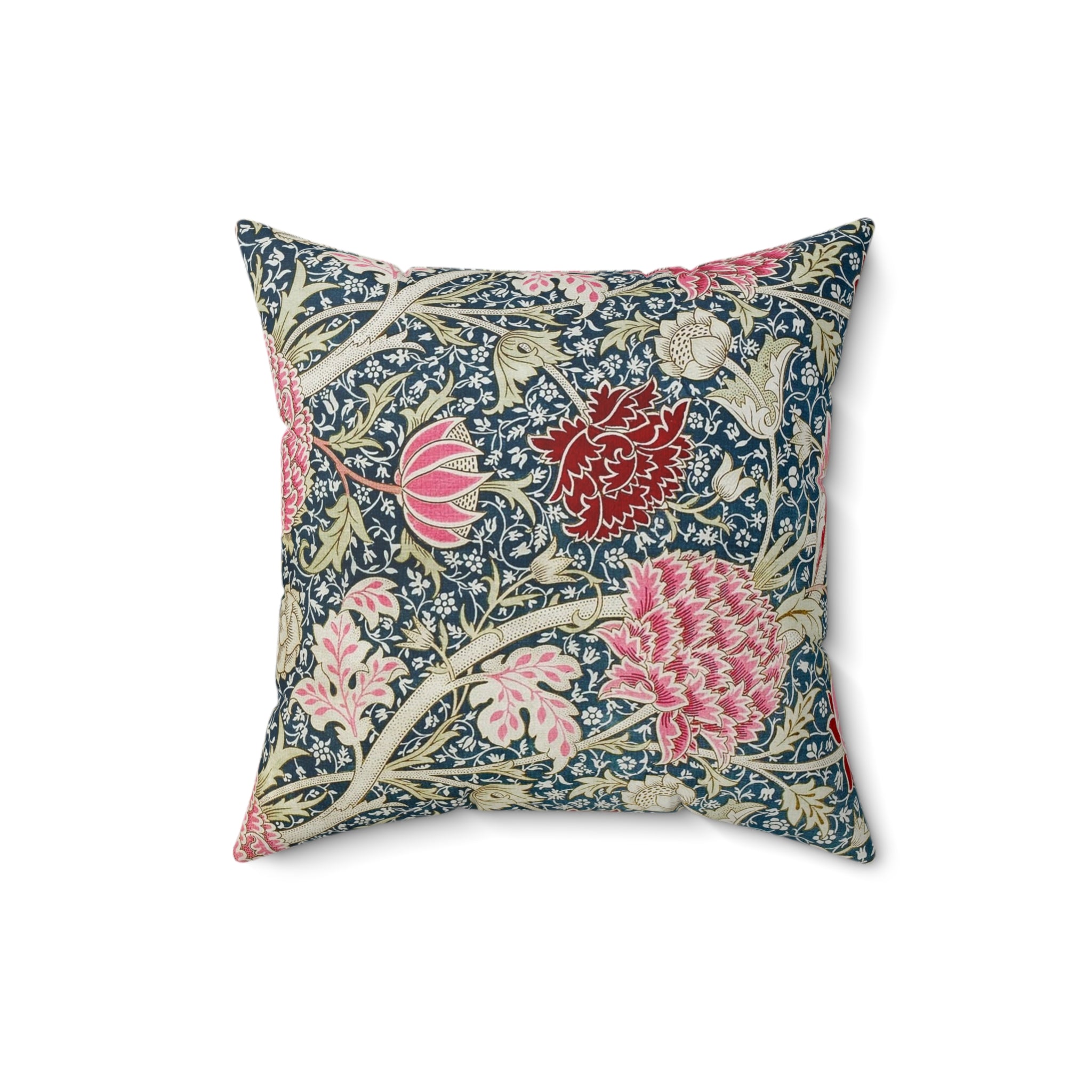 Masters of Art William Morris Cray Square Indoor Accent Pillow V.1