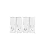 50 Caliber Shot Glass (Set of 4) - Each holds 2 Oz. - POPvault