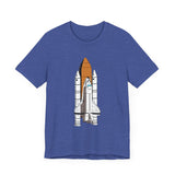 POP Culture Classics Space Shuttle Unisex Jersey Short Sleeve T-Shirt