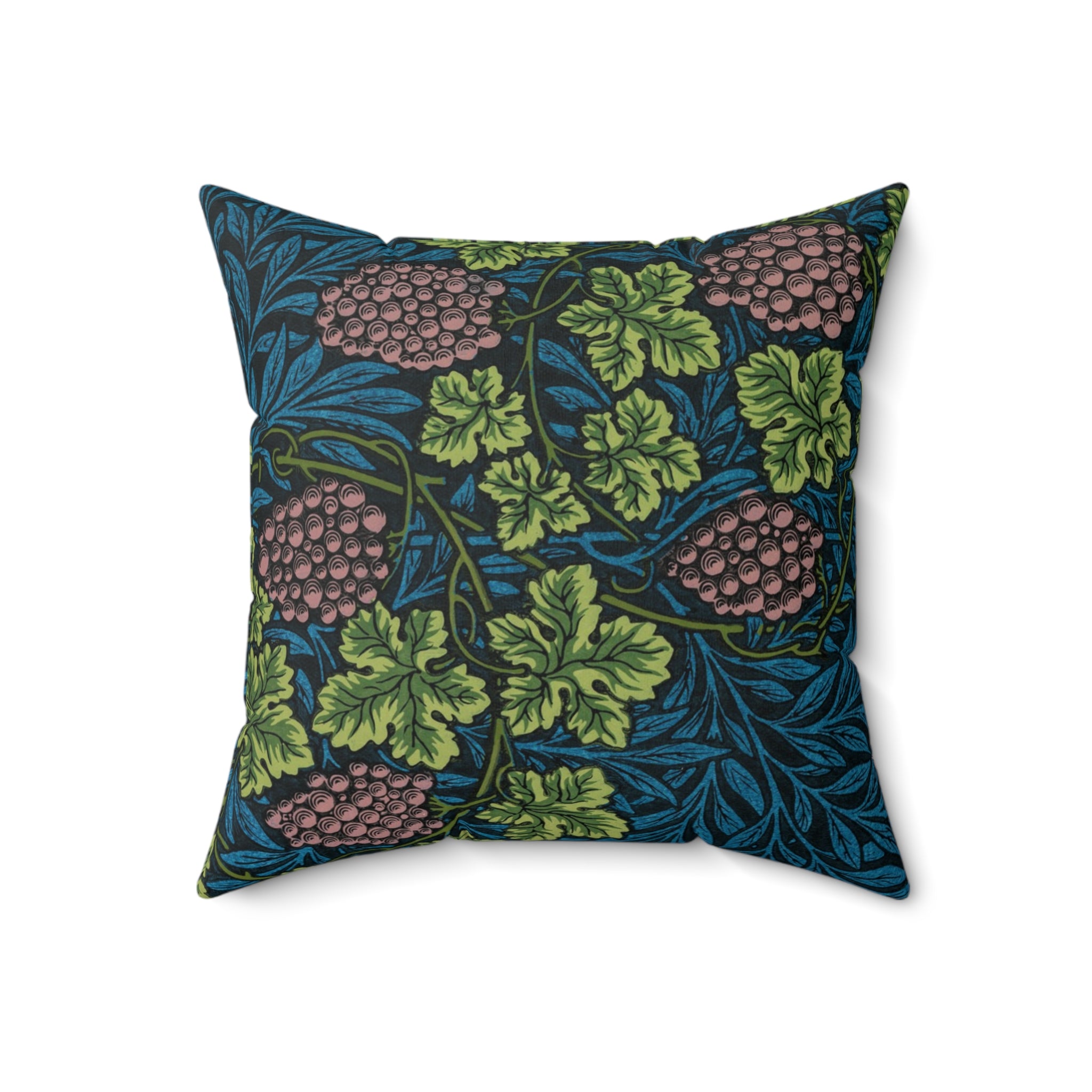 Masters of Art William Morris Cray Square Indoor Accent Pillow V.9