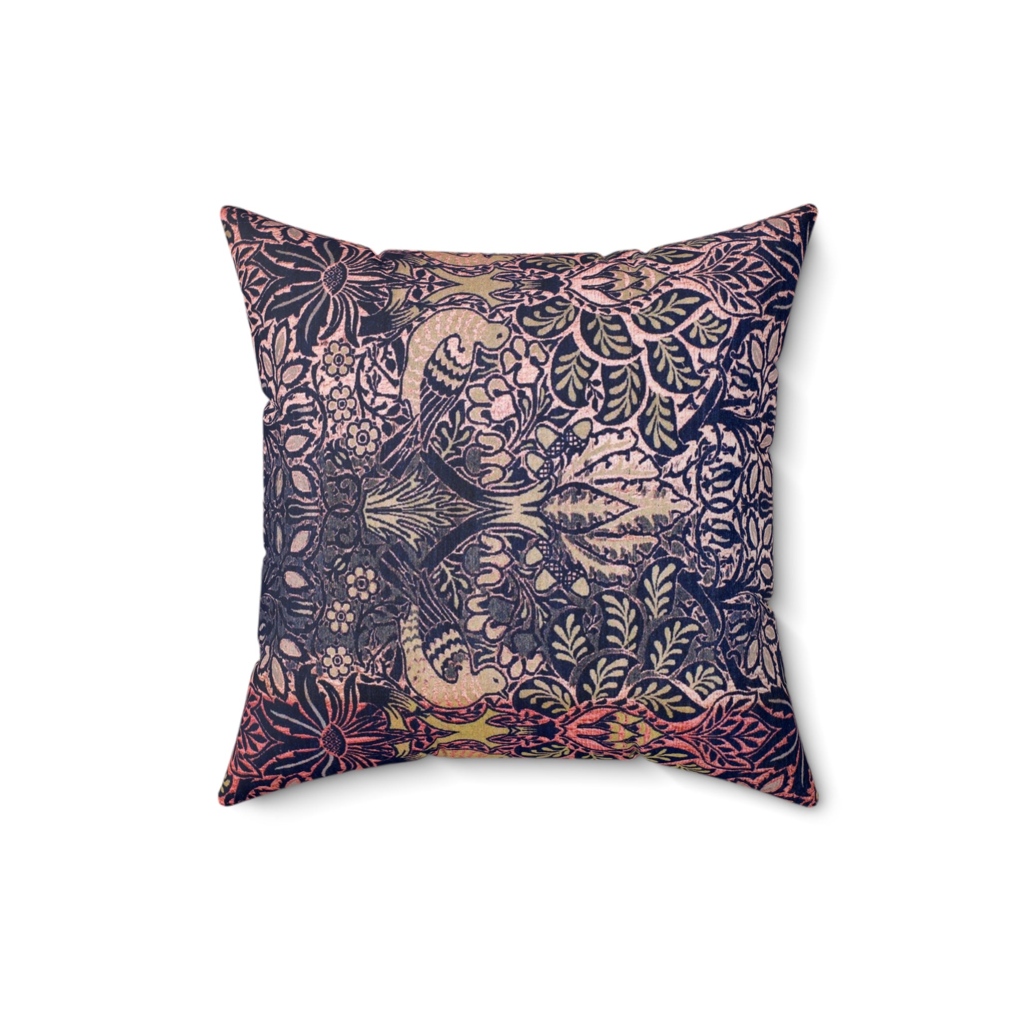 Masters of Art William Morris Cray Square Indoor Accent Pillow V.6