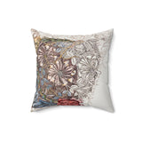 Masters of Art William Morris Cray Square Indoor Accent Pillow V.11