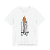 POP Culture Classics Space Shuttle Unisex Jersey Short Sleeve T-Shirt