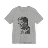POP Culture Classics Kennedy Unisex Jersey Short Sleeve T-Shirt