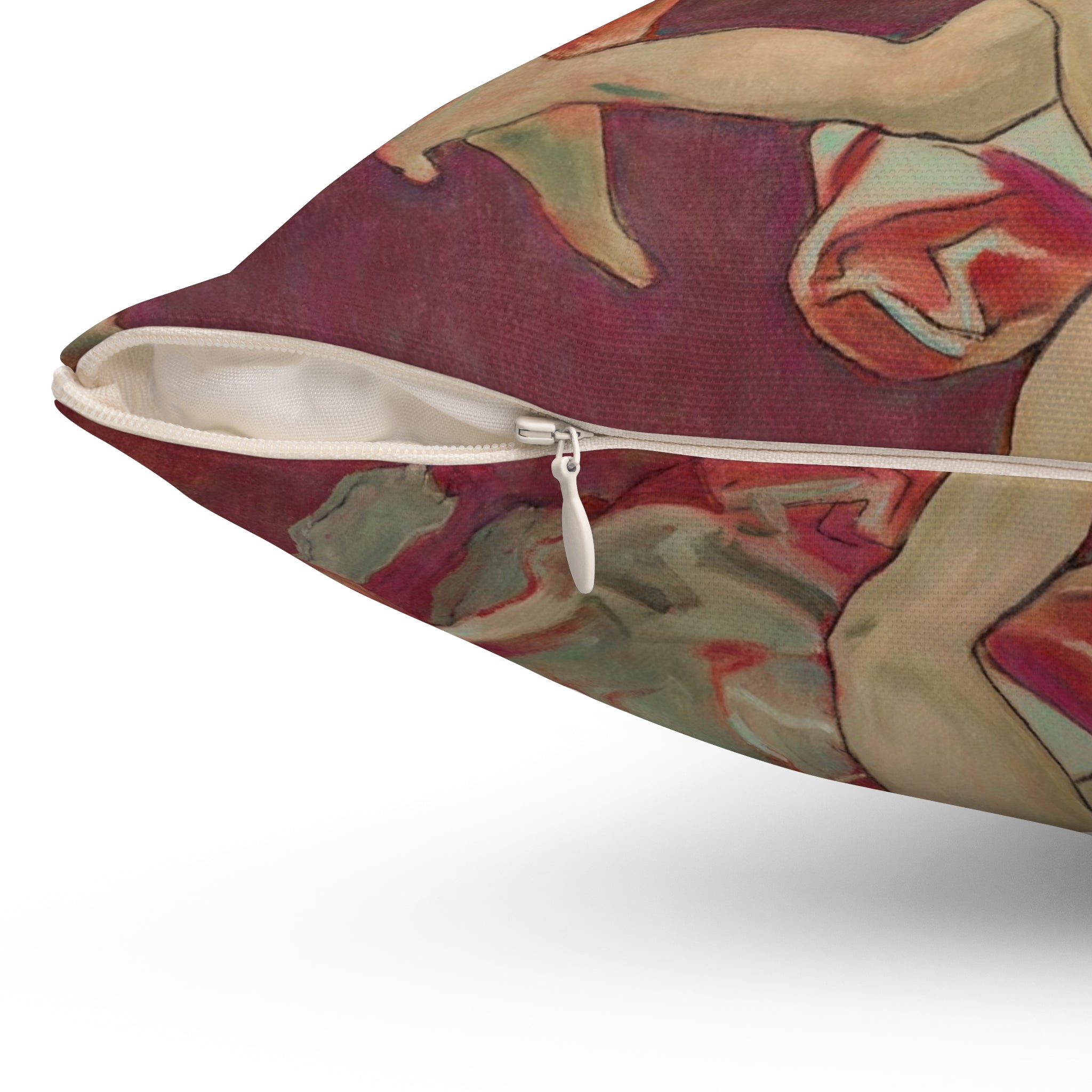 Masters of Art John Singer Sargent Orestes and the Furies Square Indoor Accent Pillow