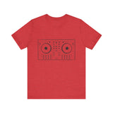 Custom Retro - a - go - go Series DJ Turntables Unisex Jersey Short Sleeve T - Shirt - POPvault