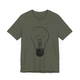 POP Culture Classics Bright as a Bulb Unisex Jersey Short Sleeve T-Shirt