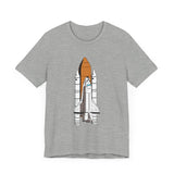 POP Culture Classics Space Shuttle Unisex Jersey Short Sleeve T-Shirt
