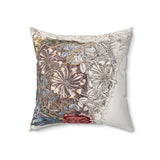 Masters of Art William Morris Cray Square Indoor Accent Pillow V.11