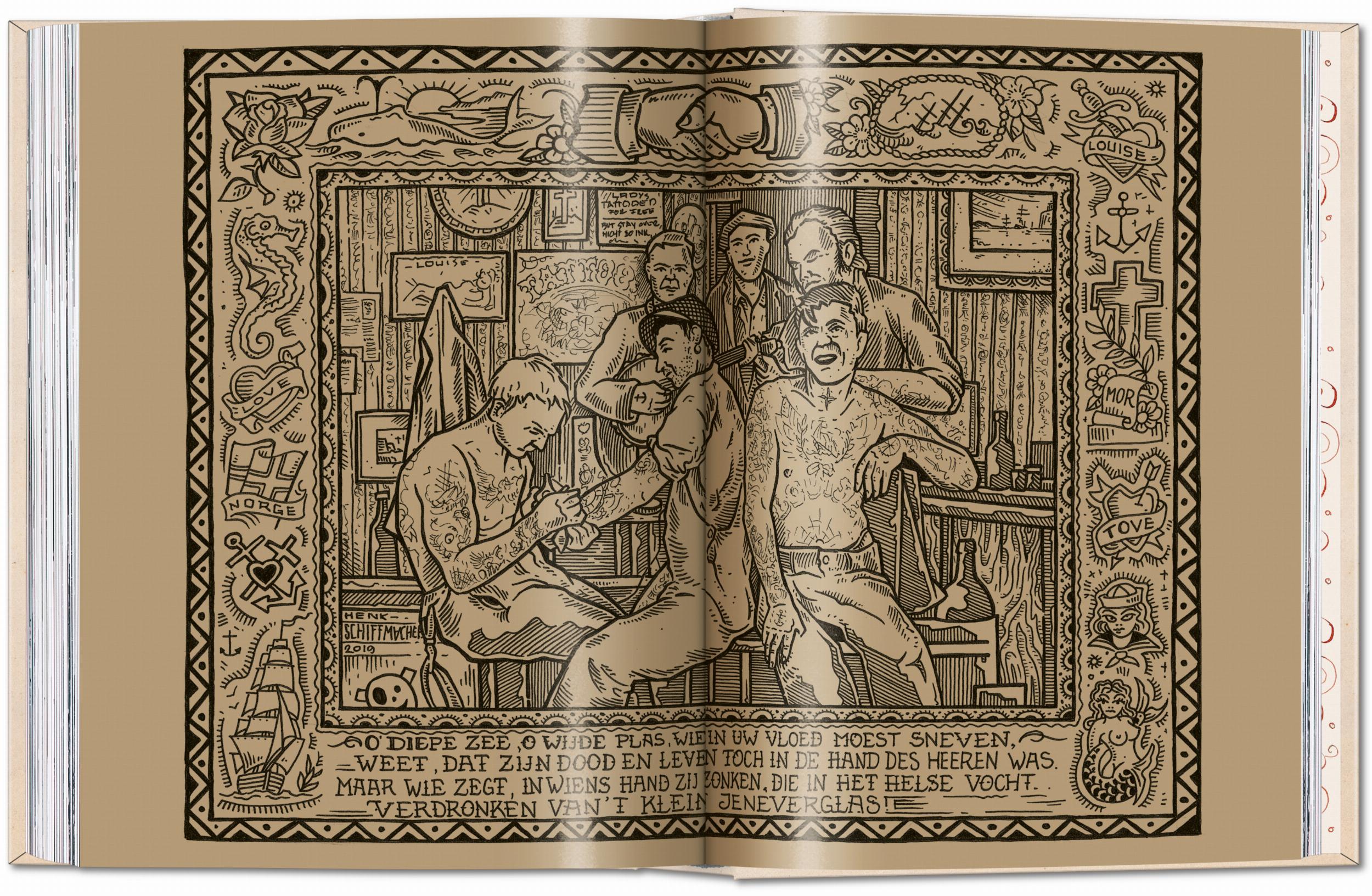 TATTOO. 1730s-1970s. Henk Schiffmacher’s Private Collection. 45th Ed. (German, French, English)