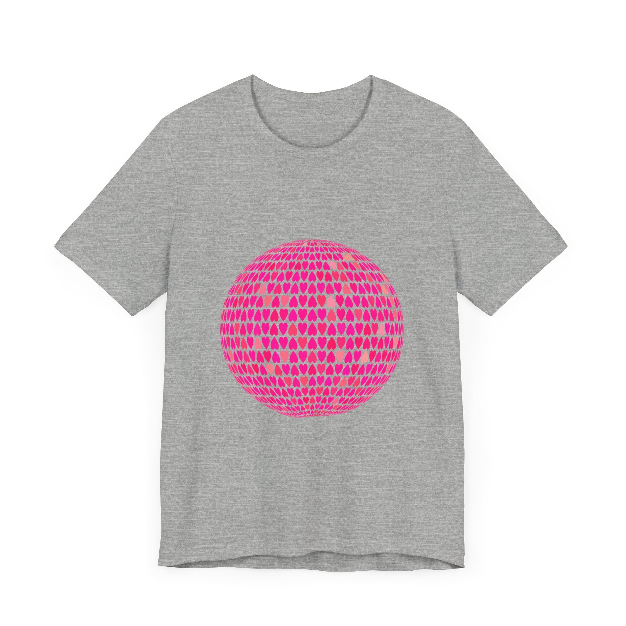 POP Culture Classics Hearts Unisex Jersey Short Sleeve T-Shirt
