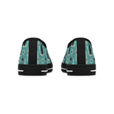 Mid-Century Retro Coolest Kitty Cats Low Top Women's Casual Canvas Sneakers
