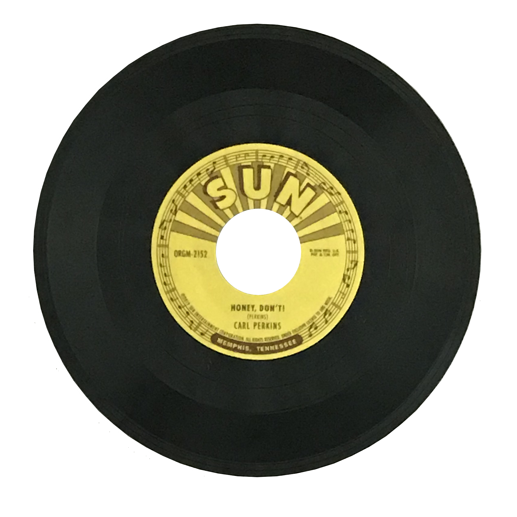 Carl Perkins - Honey, Don't Sun Records 3-inch Vinyl Single
