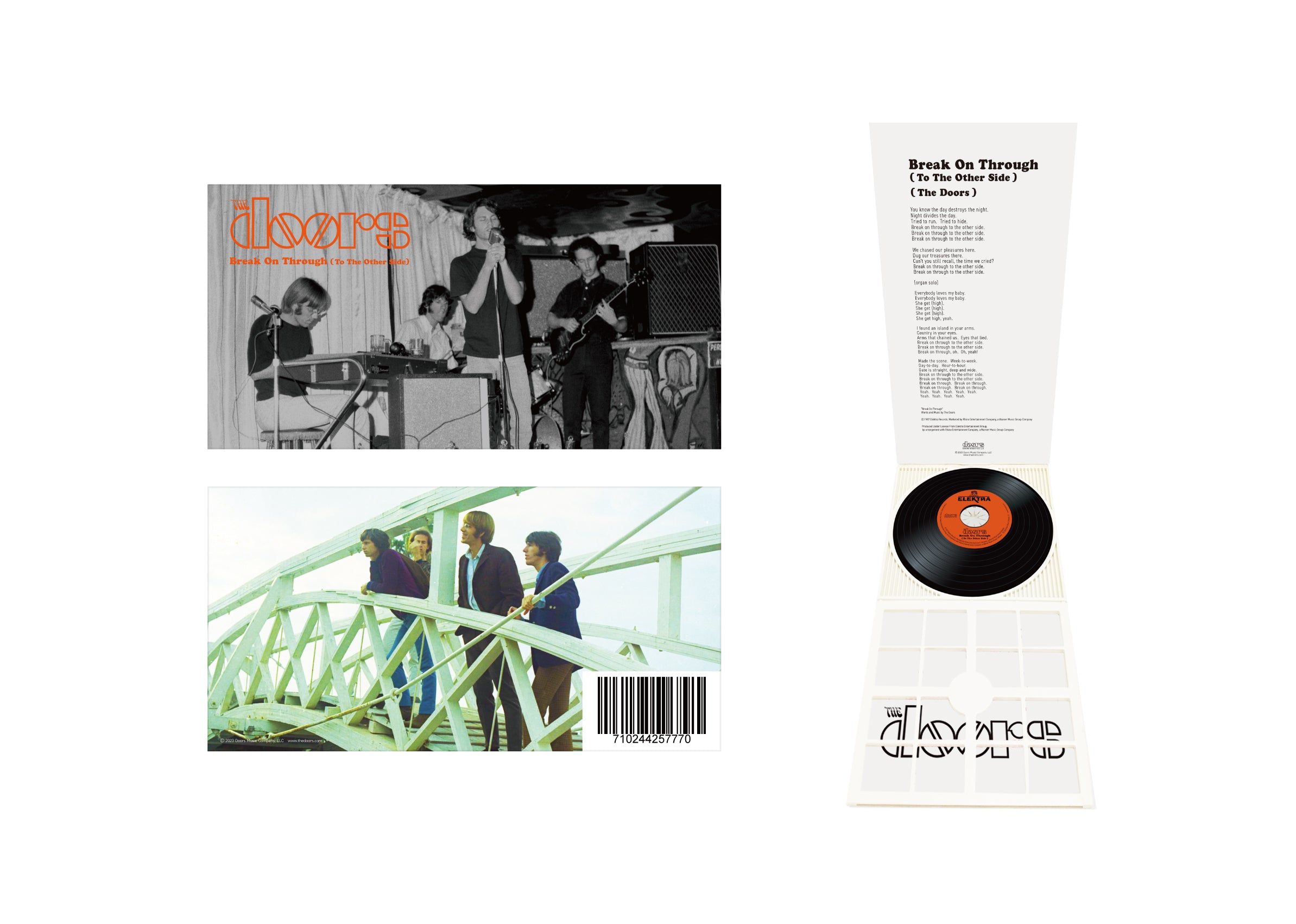 The Doors - Break On Through (To The Other Side) 3-inch Vinyl Single