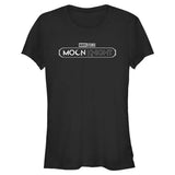 Junior's Marvel Moon Knight White Logo T-Shirt