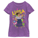 Girl's Disney Cutout Luisa T-Shirt