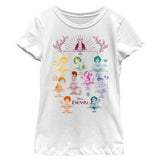 Girl's Disney Doodle Family Tree T-Shirt