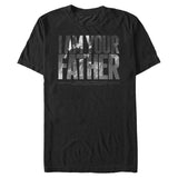 Men's Star Wars Father Spray T-Shirt