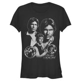 Junior's Star Wars Han Solo I Know T-Shirt