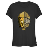 Women's Star Wars C3Po Dark Split T-Shirt