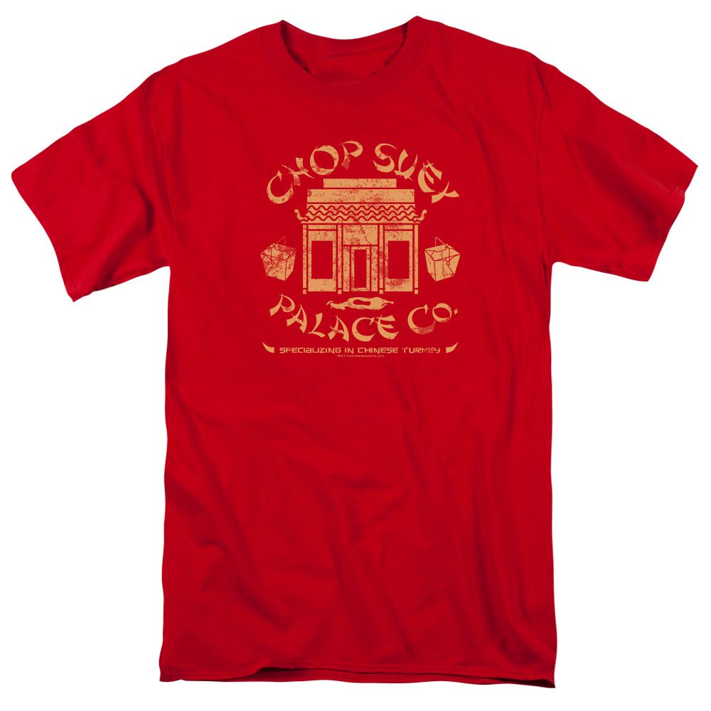 A Christmas Story Chop Suey Palace Mens T Shirt Red Officially Licensed - POPvault