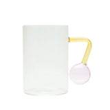 Abstract Art Mug Pink Yellow - POPvault